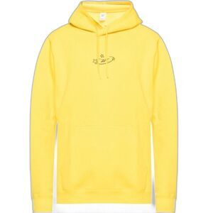 Reebok Yellow Tom and Jerry Hoodie Hoodie Sweatshirt Pull Over Men's Size S